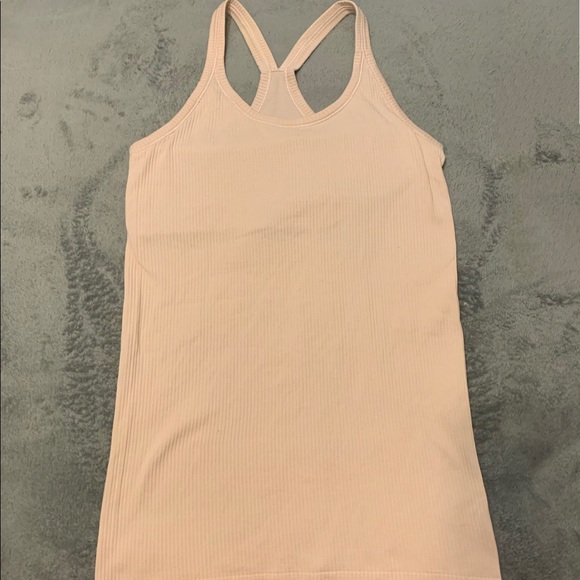 Tops - Lululemon ebb tank in pink size 6